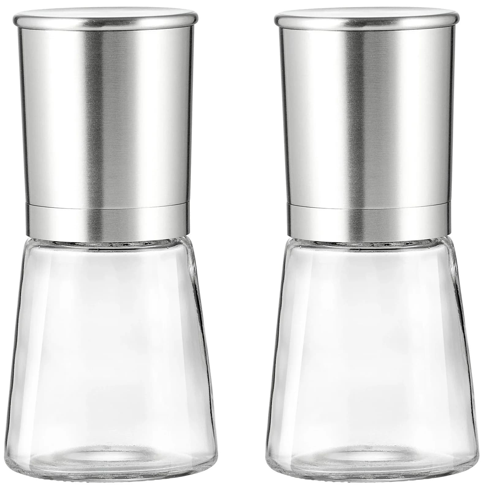 RITZENHOFF & BREKER Gewürzmühle Basic Silber Keramik-Mahlwerk