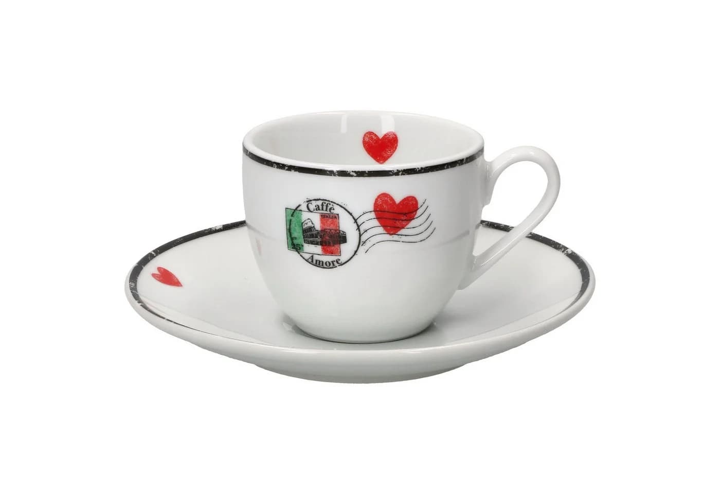 Ritzenhoff & Breker Espresso-Set 4-tlg. mit Herz-Motiv - Bild 3
