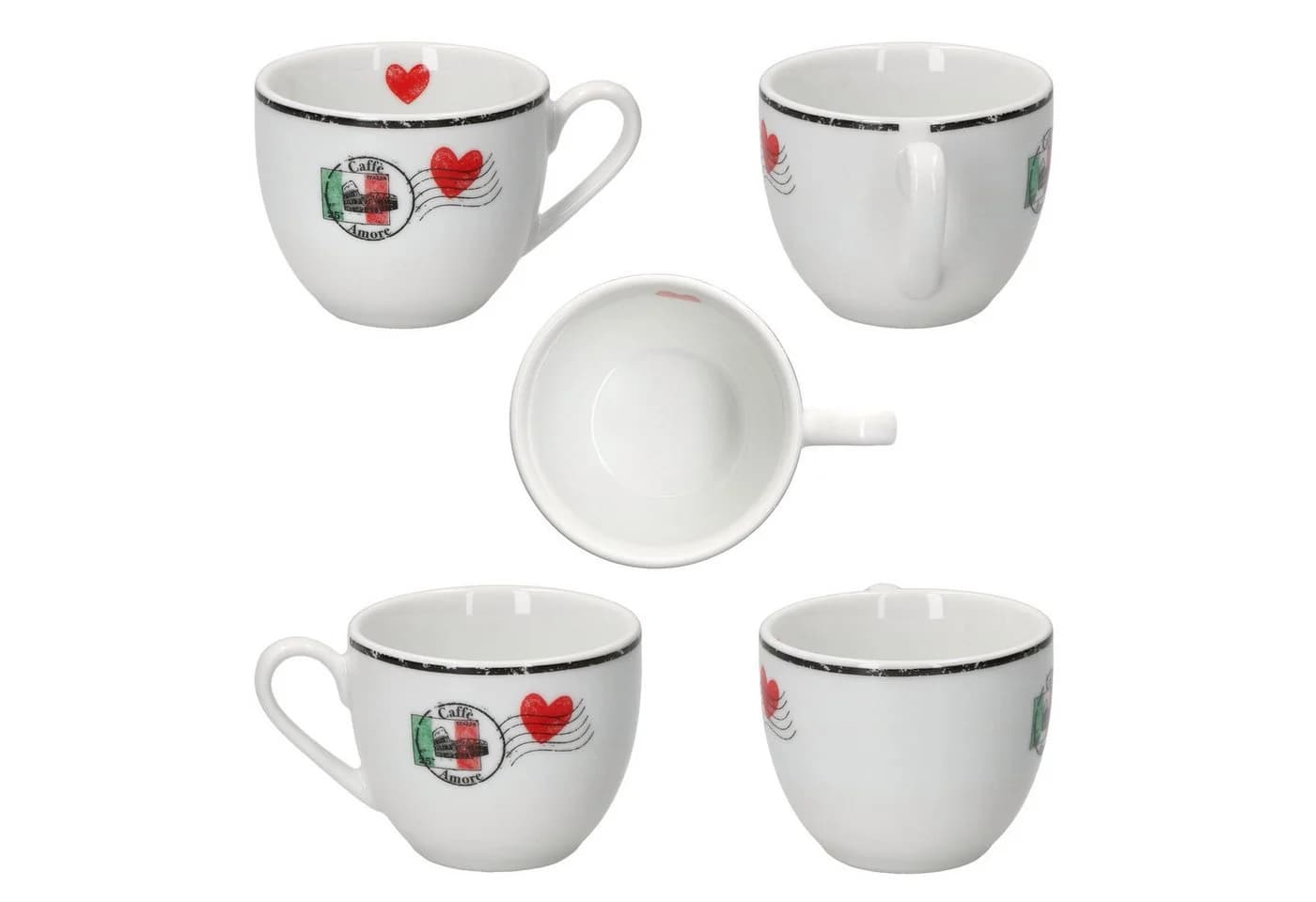 Ritzenhoff & Breker Espresso-Set 4-tlg. mit Herz-Motiv - Bild 4