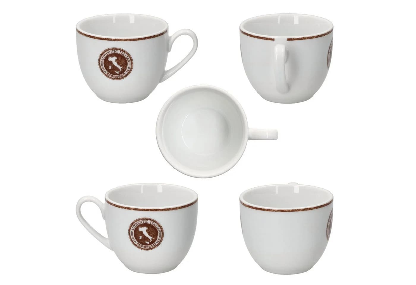 Ritzenhoff & Breker Espressoset 4tlg. mit Untertassen Braun - Bild 4