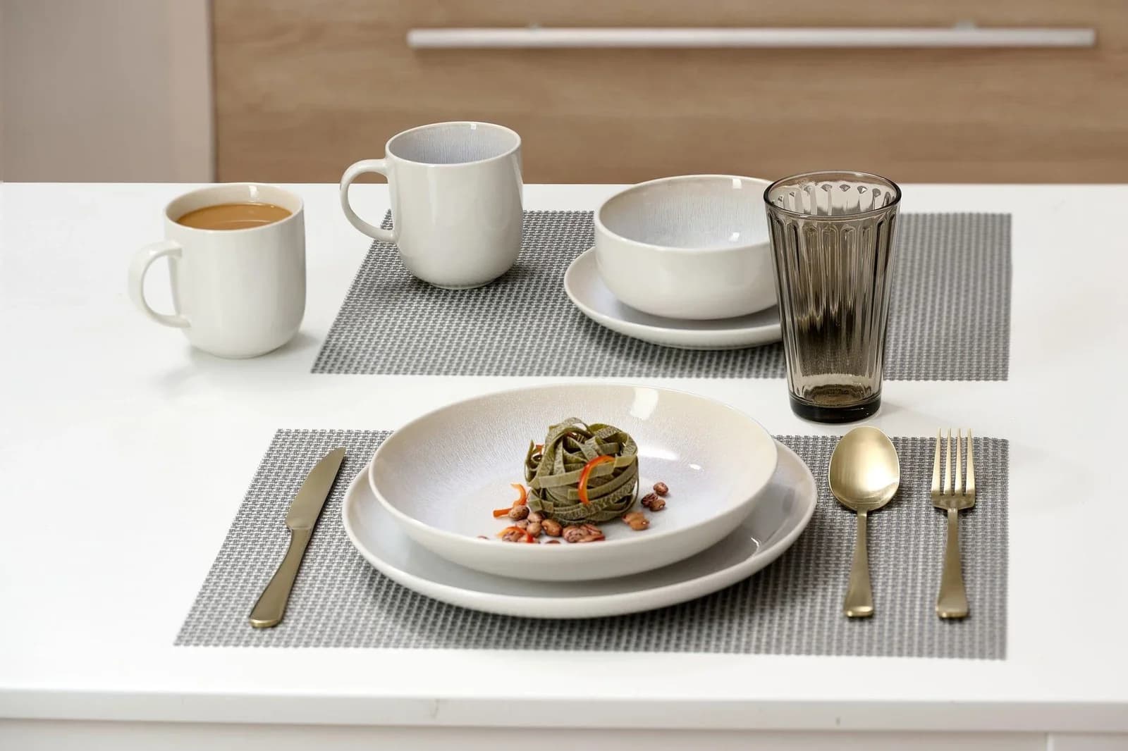 Kaffeetasse Laredo Creme Keramik
