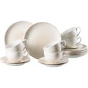 Ritzenhoff Breker Kaffeeservice Cara 18-teilig Creme Weiß Keramik Bild 2