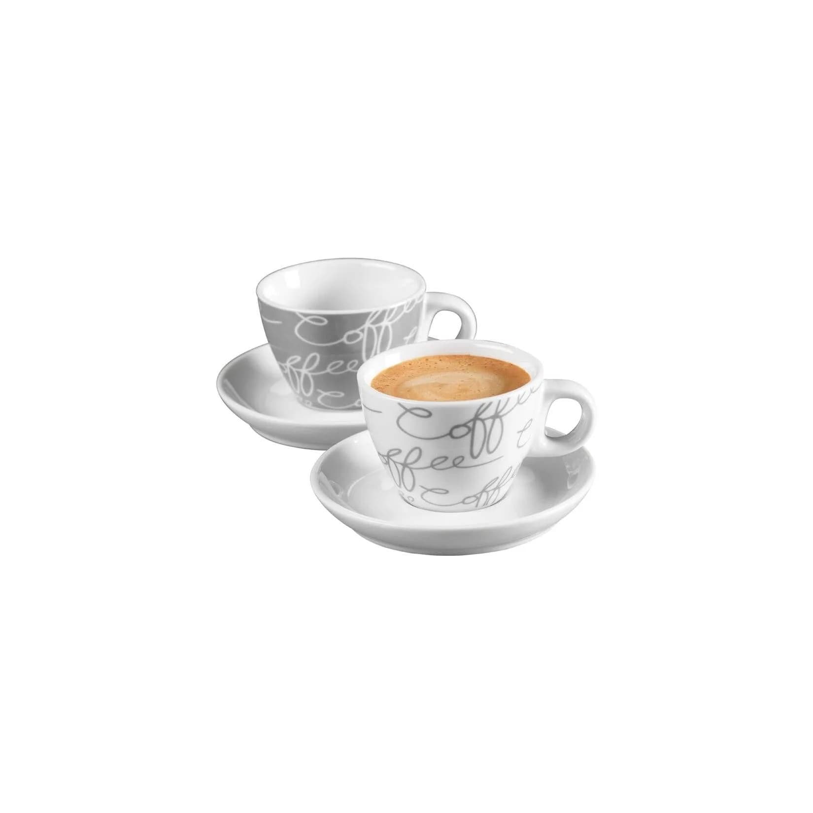 Ritzenhoff & Breker Espresso Set Cornello 4-teilig Grau