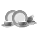 Ritzenhoff & Breker Kaffeeservice Grau 12-tlg. Porzellan Bild 1