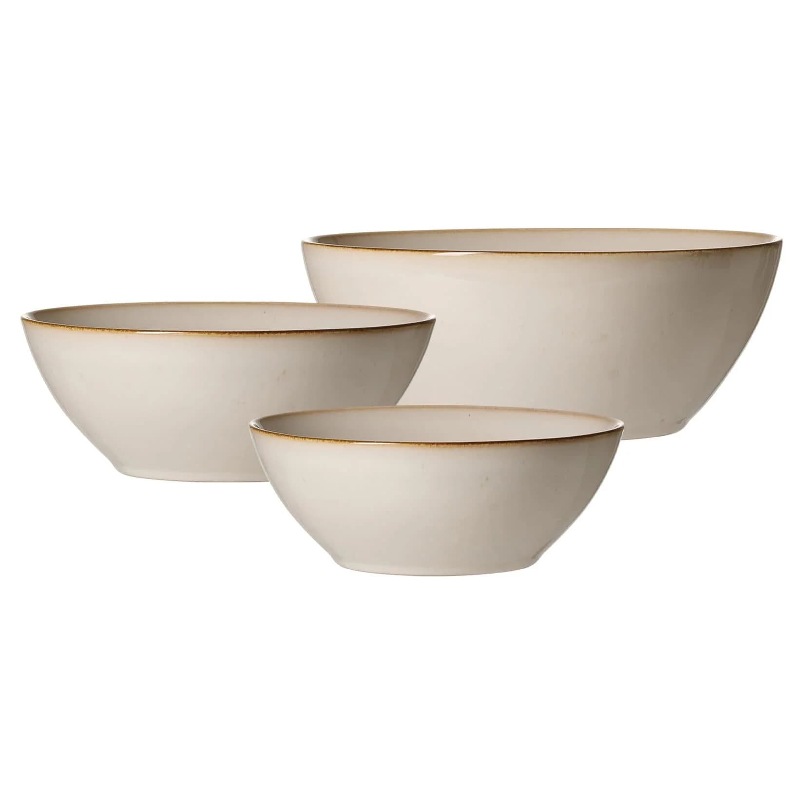 Ritzenhoff & Breker Schalen-Set Olivia 3-teilig Steingut