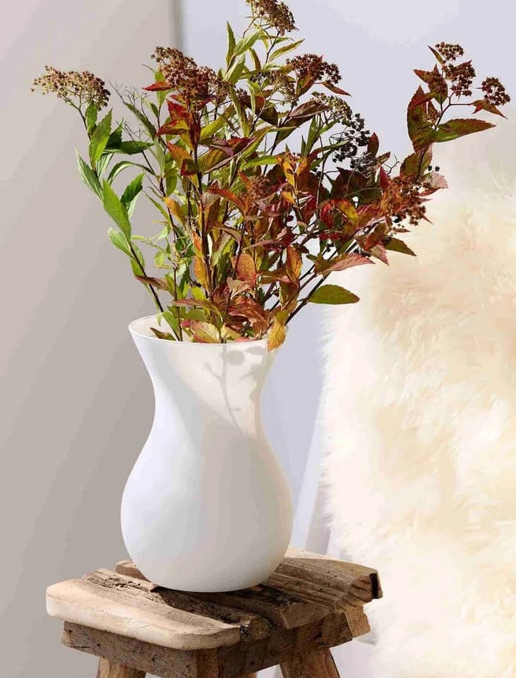 Ritzenhoff & Breker Vase Annalena Weiß Matt Glas - Bild 2