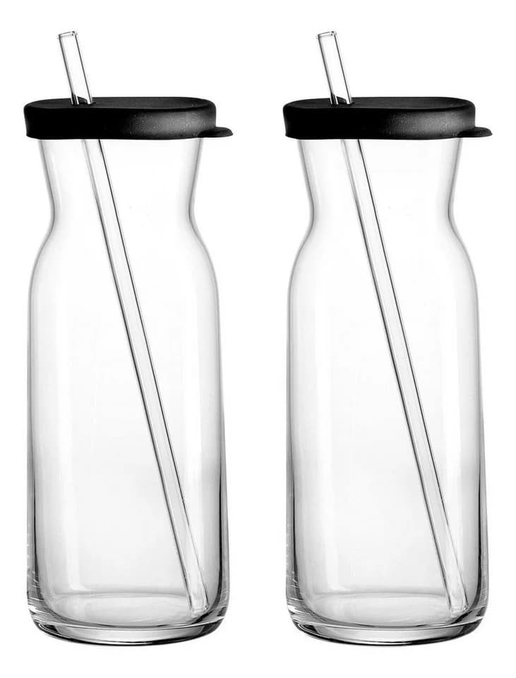 Ritzenhoff Breker Gläserset 6-teilig Klar Schwarz Kunststoff Glas - Bild 2
