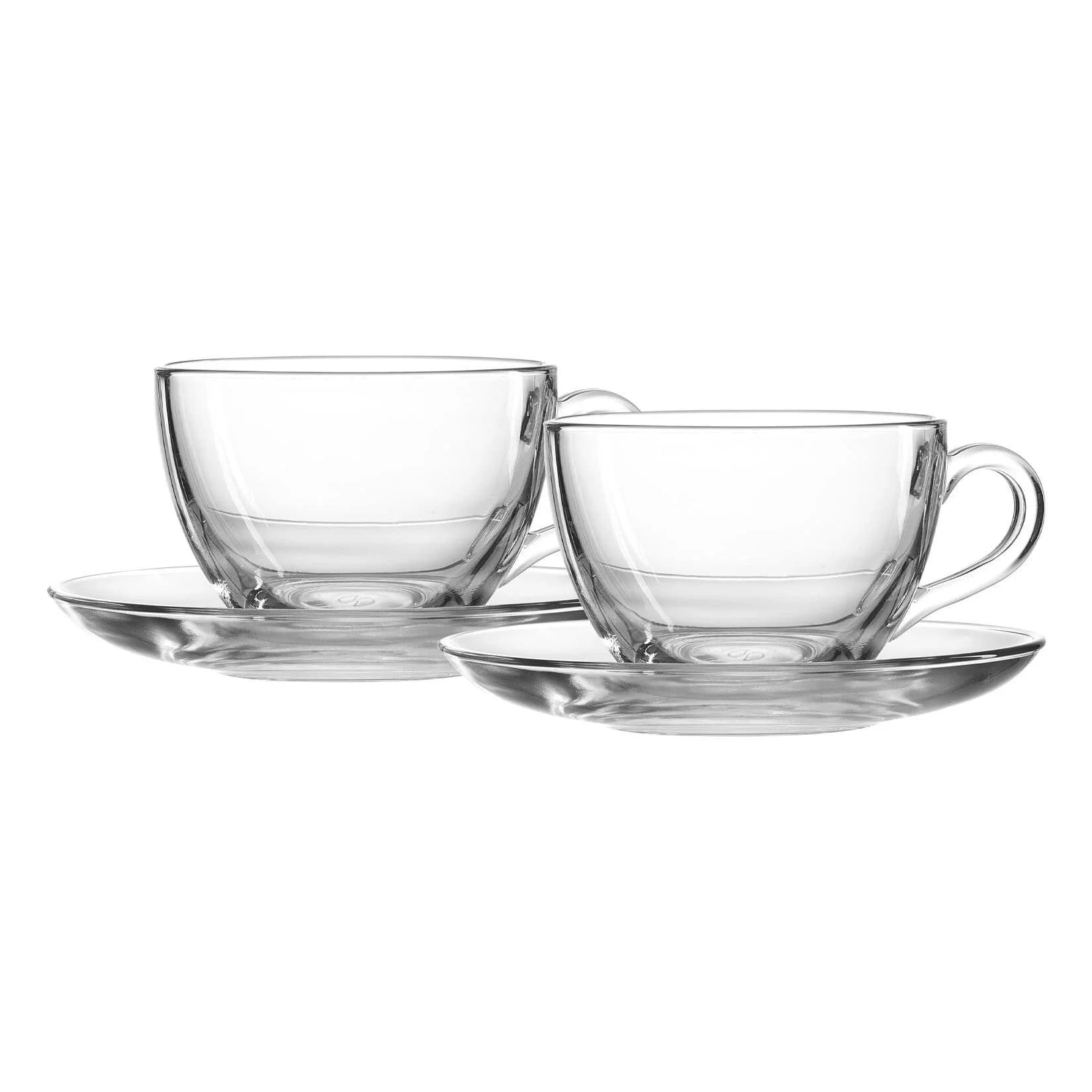 Ritzenhoff & Breker Cappuccino-Set Barista 220 ml 2er Set Glas