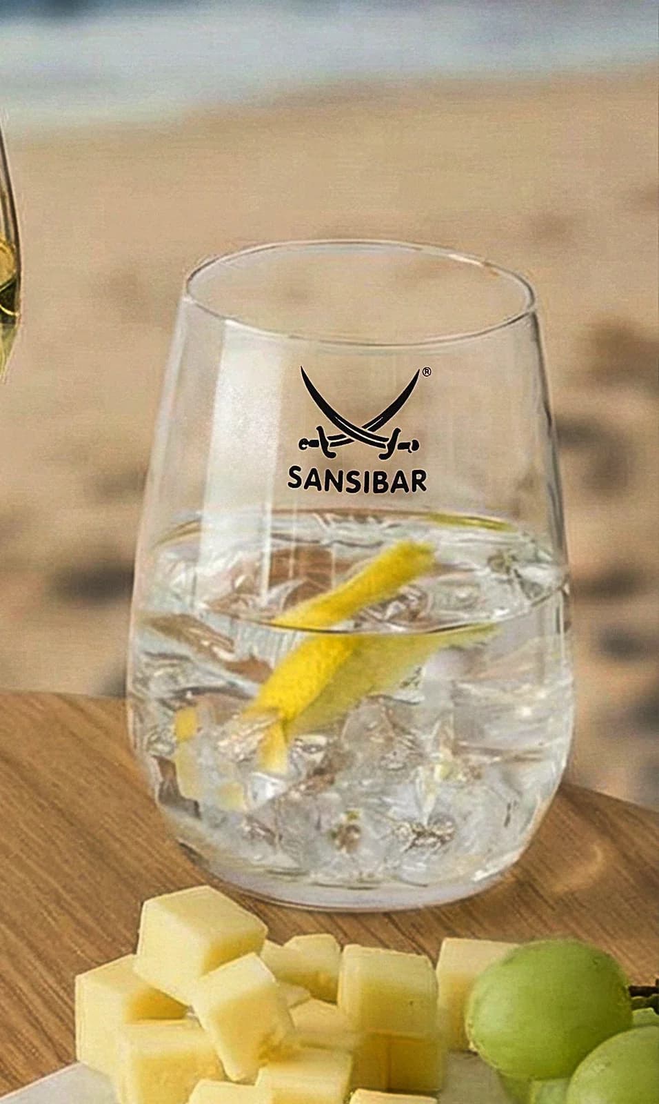 Wasserglas SANSIBAR 450 ml Glas