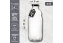 Ritzenhoff & Breker Vorratsflasche 1 Liter Glas Transparent Bild 1