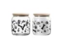 Ritzenhoff & Breker Vorratsglas Mika Dog transparent mit Holzdeckel Bild 2
