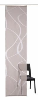 Schiebegardine Neutex for you! Rumbek Grau Polyester Bild 1