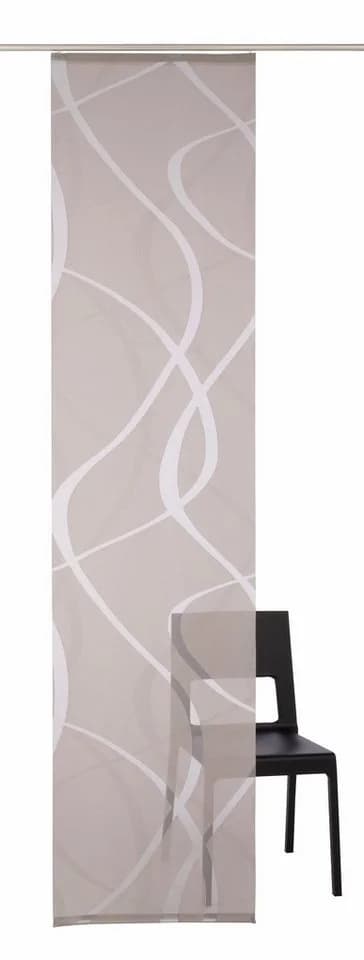 Schiebegardine Neutex for you! Rumbek Grau Polyester
