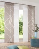 Schiebegardine Neutex for you! Rumbek Grau Polyester Bild 2