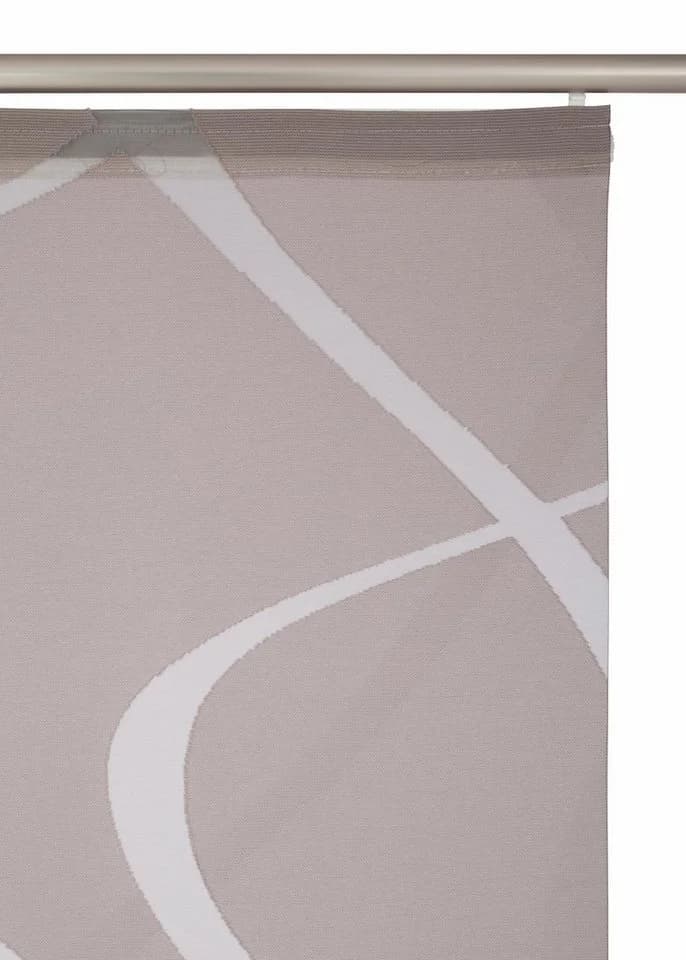Schiebegardine Neutex for you! Rumbek Grau Polyester - Bild 3