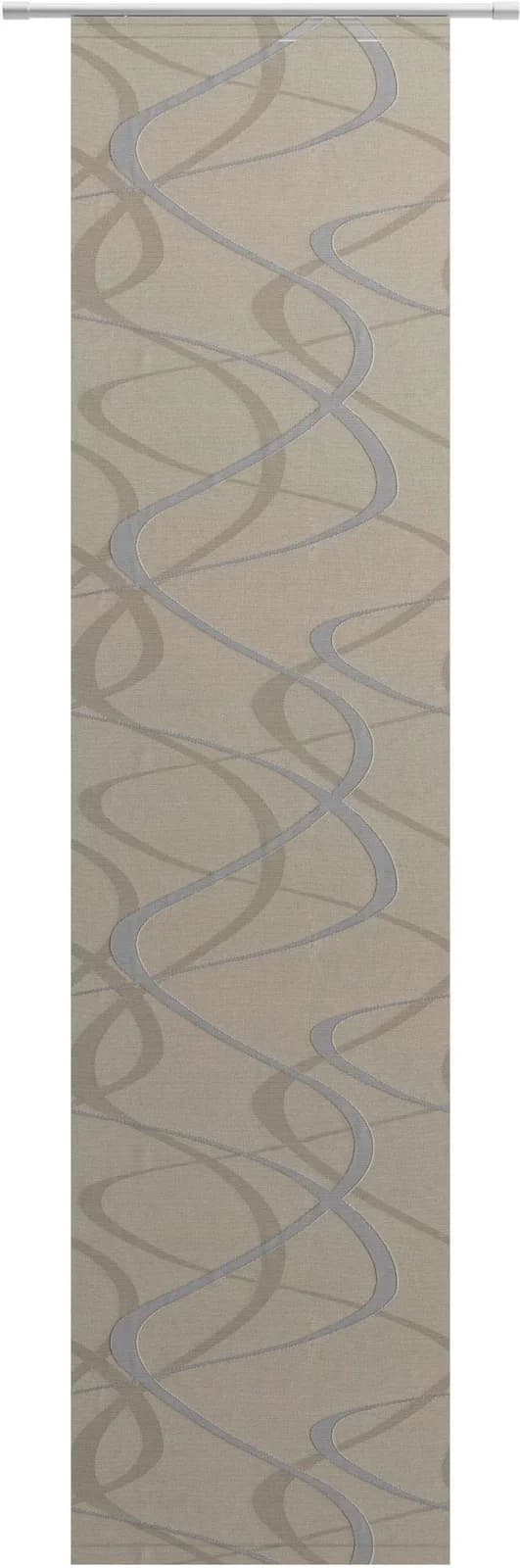 Schiebegardine Neutex for you Pelotas Grau Scherli Polyester