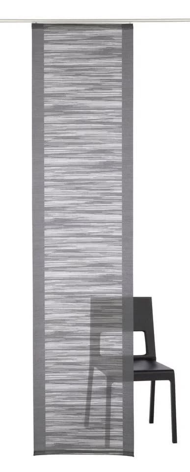 NEUTEX FOR YOU Schiebegardine Padova Anthrazit Scherli Polyester - Bild 3