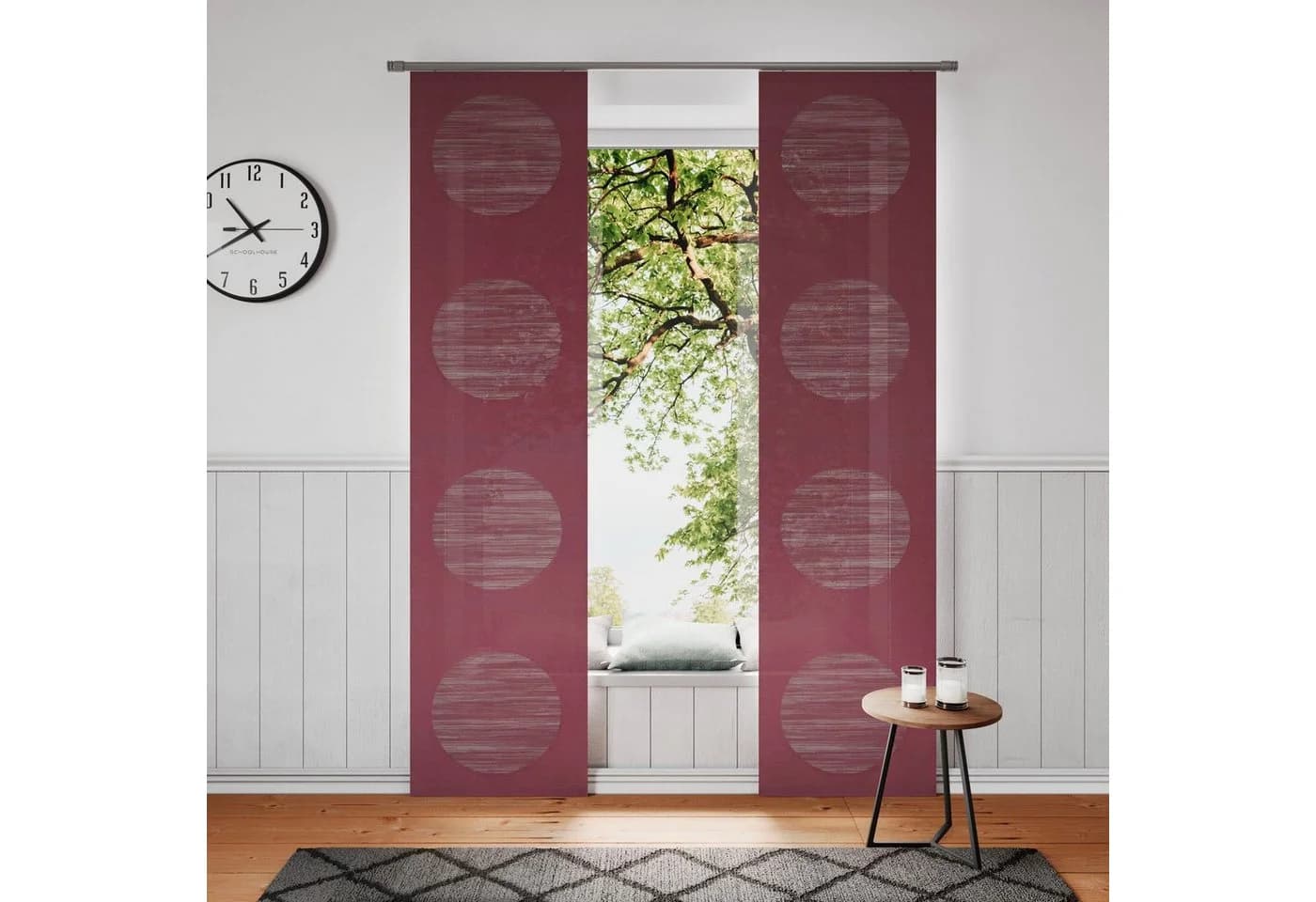 Schiebegardine Neutex for you! Padova Lila Polyester
