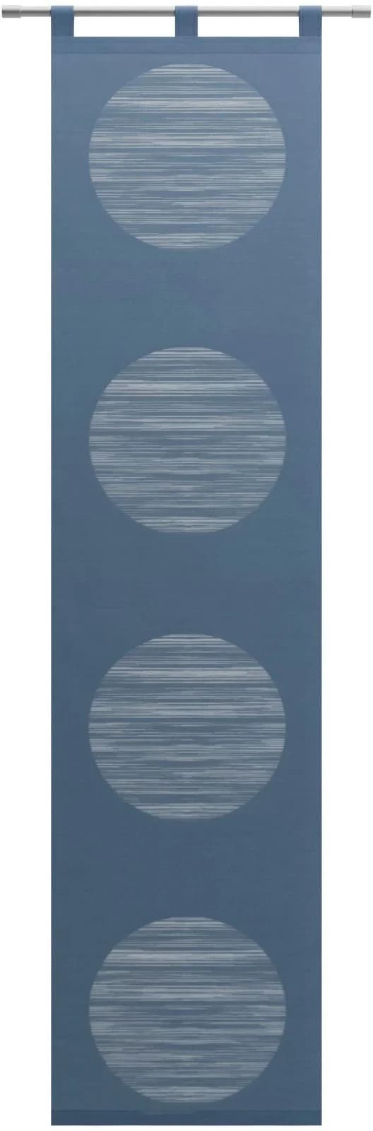 Schiebegardine NEUTEX FOR YOU Padova Blau Scherli Polyester