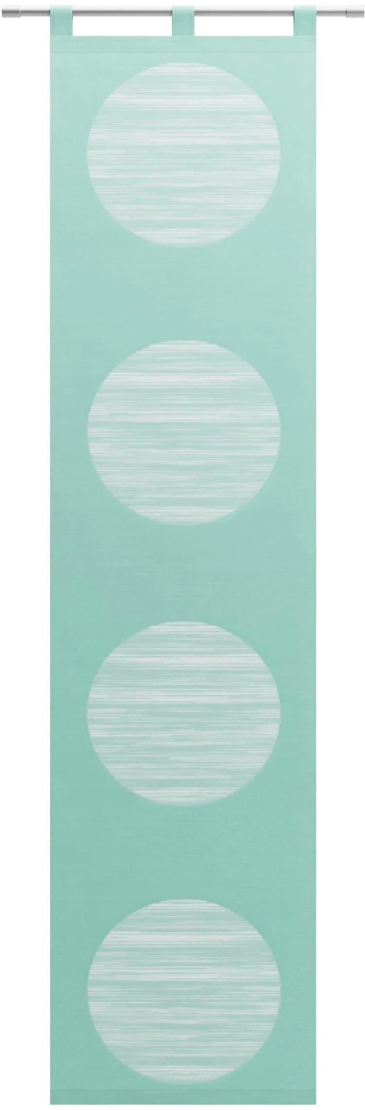 Schiebegardine Neutex Padova mint Scherli 57x245 cm