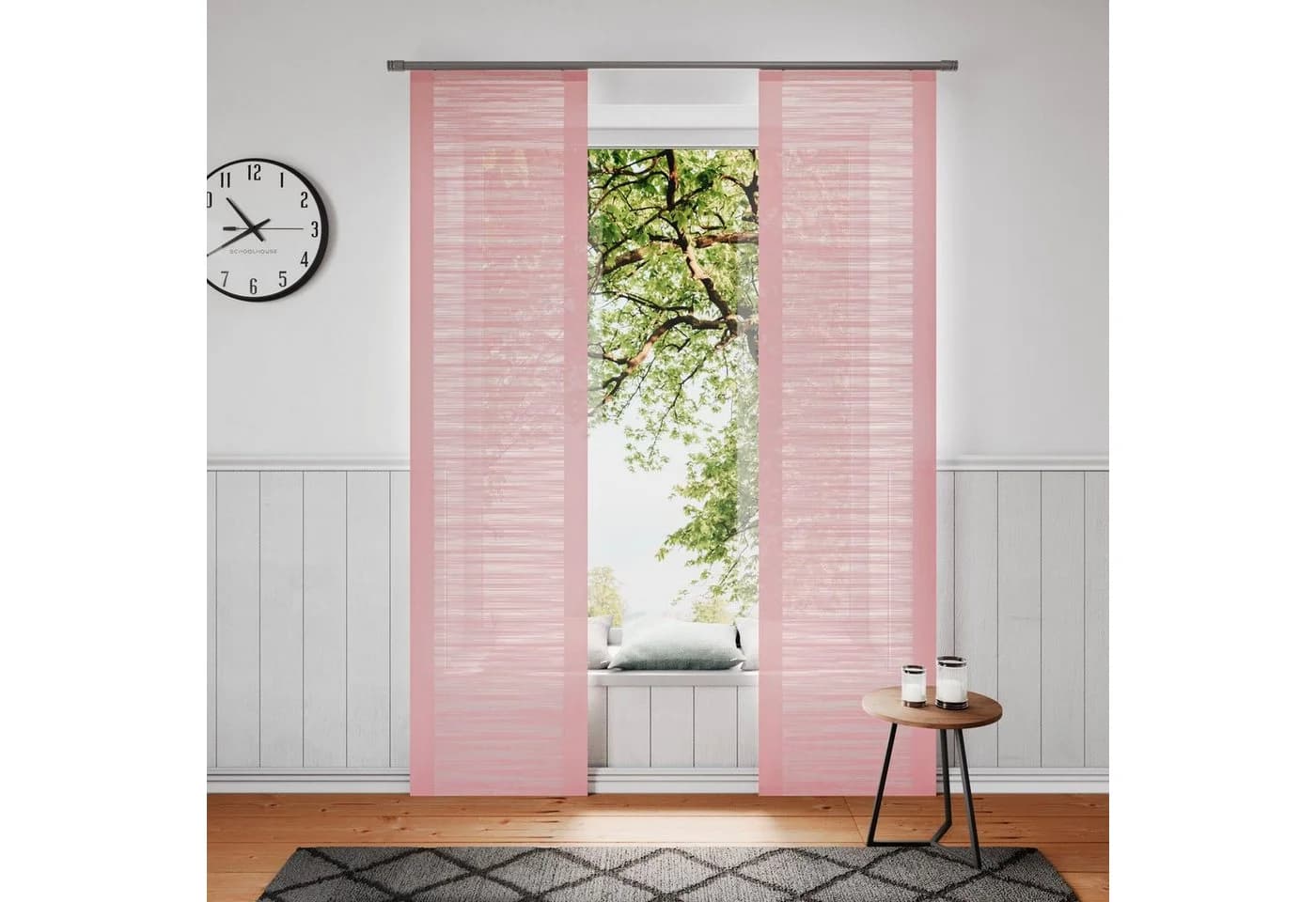 Schiebegardine NEUTEX FOR YOU Padova Altrosa 57x145 cm