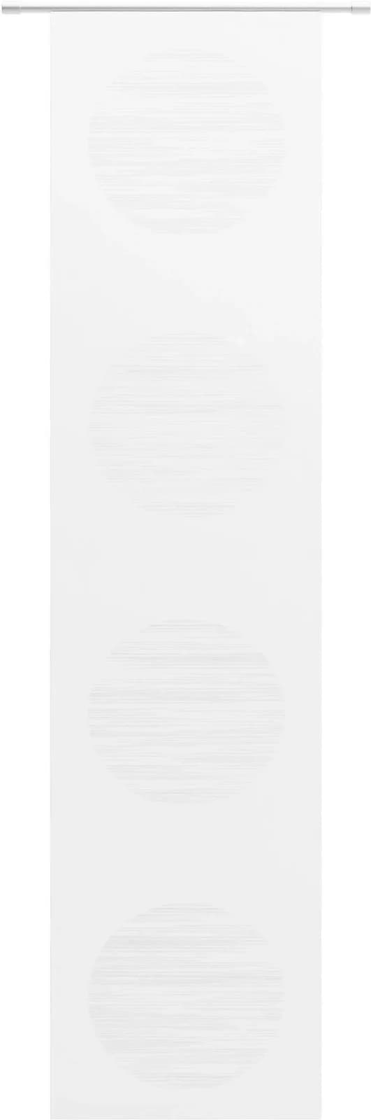 Schiebegardine Neutex for you! Padova 57 cm x 145 cm Reinweiß Scherli Polyester - Bild 5
