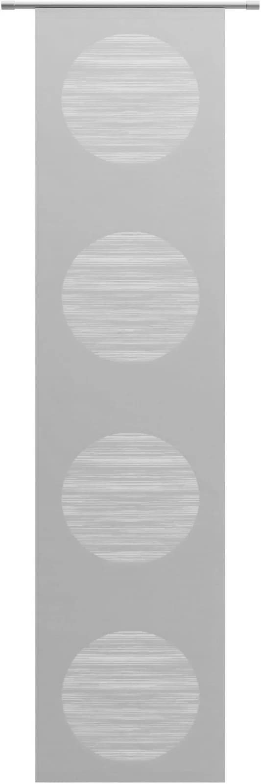 Schiebegardine NEUTEX FOR YOU Padova 57 cm Silbergrau Polyester