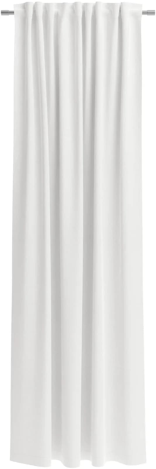 NEUTEX FOR YOU Linessa Vorhang Weiß Jacquard Schlaufen Blickdicht