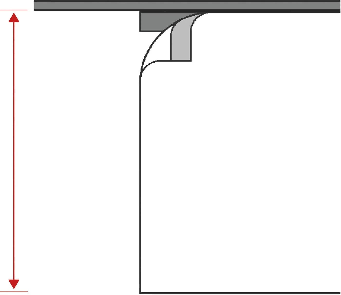 Schiebegardine NEUTEX FOR YOU Libre-ECO Braun Leinenoptik - Bild 5