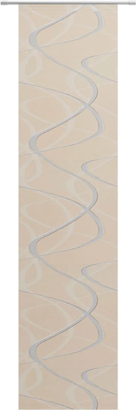 Schiebegardine Neutex for you! Pelotas Beige Scherli Polyester - Bild 5