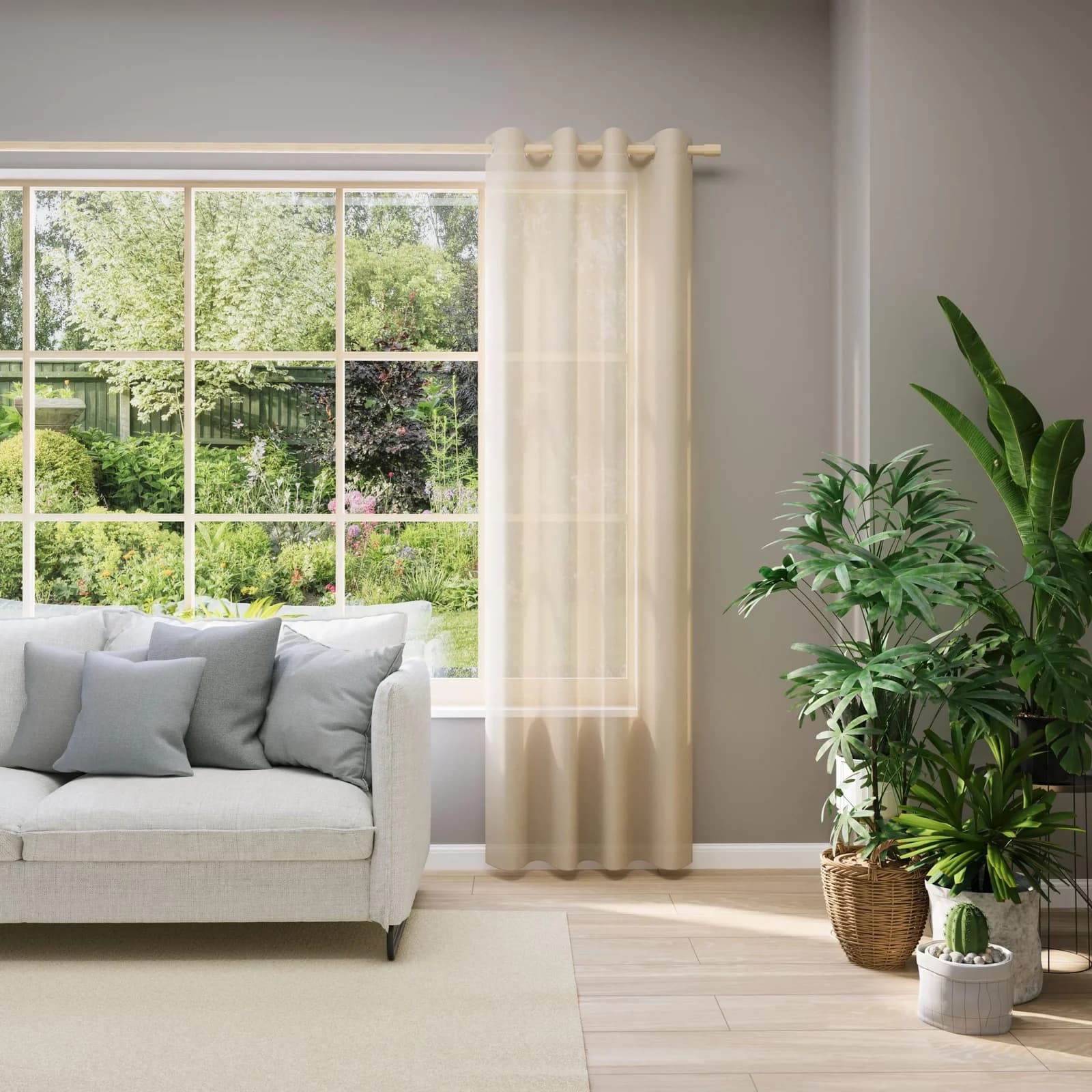 Neutex for you! Vorhang EVA Hellbeige 100% Polyester