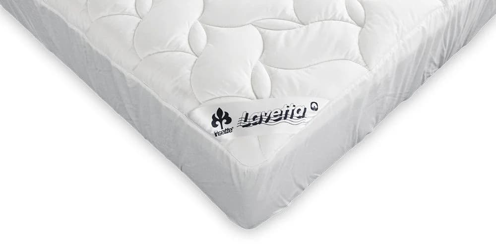 irisette Lavetta Matratzenauflage Spannauflage 100% Baumwolle Weiß - Bild 2
