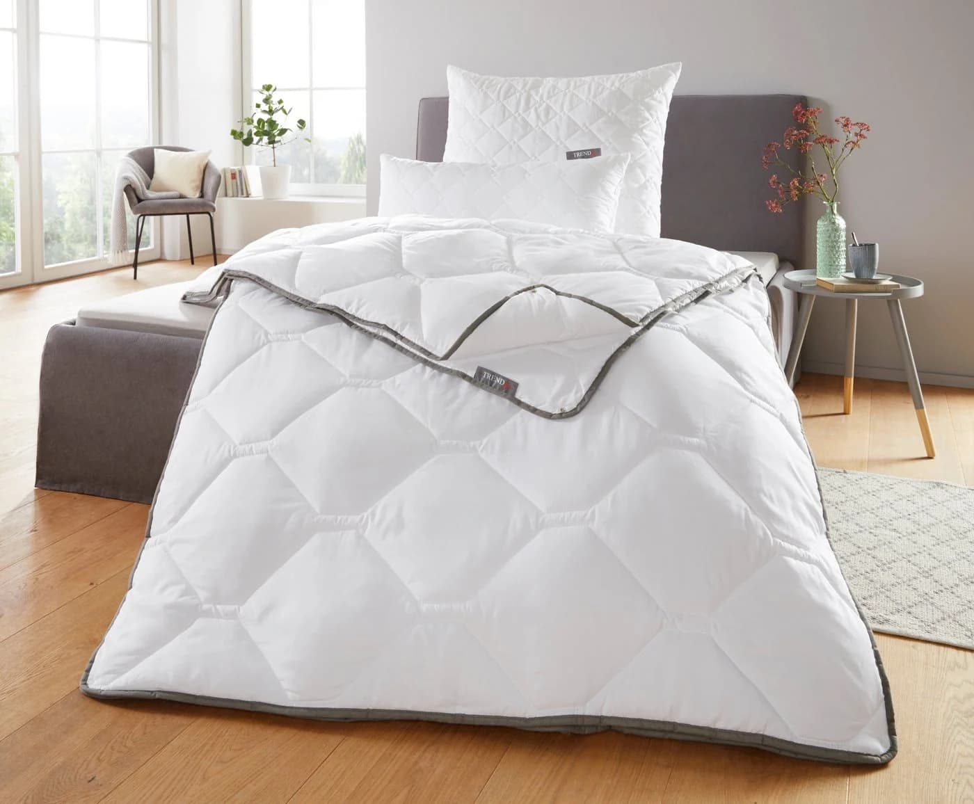 Badenia Trendline Microfaserbettdecke Polyester-Hohlfaser