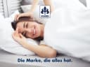 Irisette Waschwolle Mono-Steppbett 100% Schafschurwolle Baumwolle Weiss Bild 5
