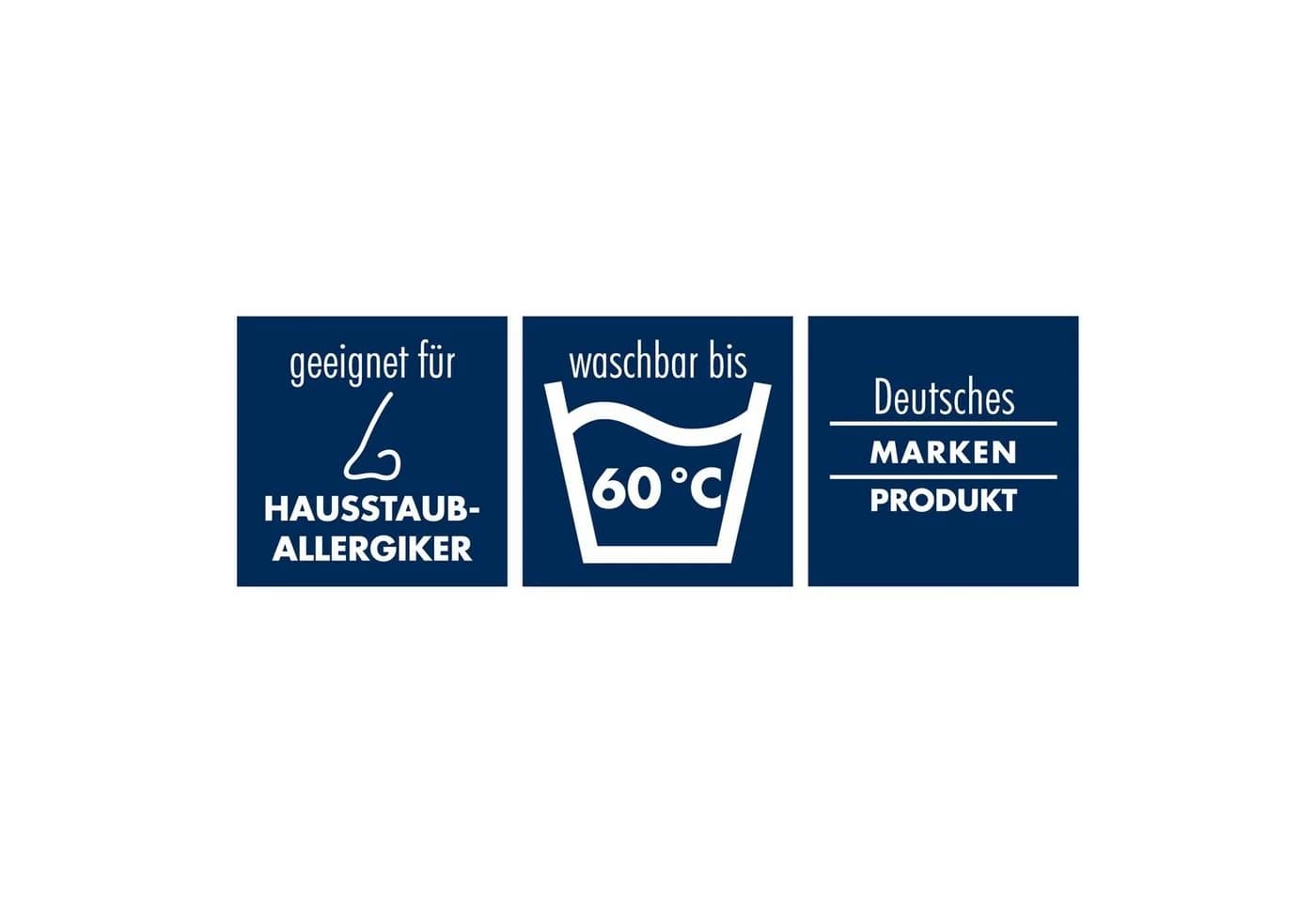 irisette Maila Kopfkissen mit Kapok & Bio-Baumwolle - Weiß - Bild 4