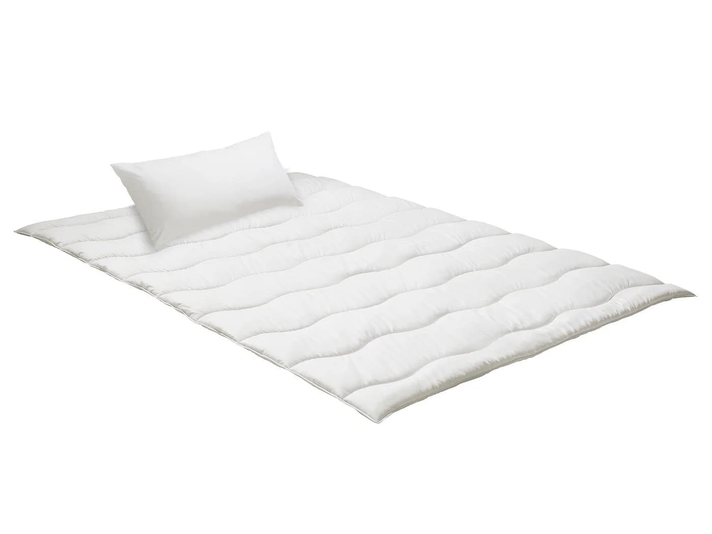 Badenia Trendline Microfaserbettdecke + Kissen Set Essentials Warm - Bild 2