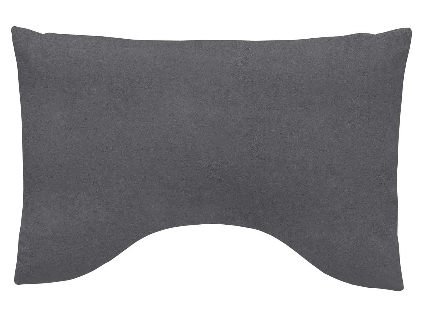 Ergonomisches Schlafkissen aus Viscoschaumstäbchen und Mikroplüsch