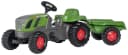 ROLLY TOYS Fendt 516 Vario Trettraktor Grün mit Anhänger Bild 2