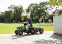 ROLLY TOYS Fendt 516 Vario Trettraktor Grün mit Anhänger Bild 3