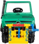 ROLLY TOYS rollyUnimog Forst Tretfahrzeug Grün mit Seilwinde Bild 5