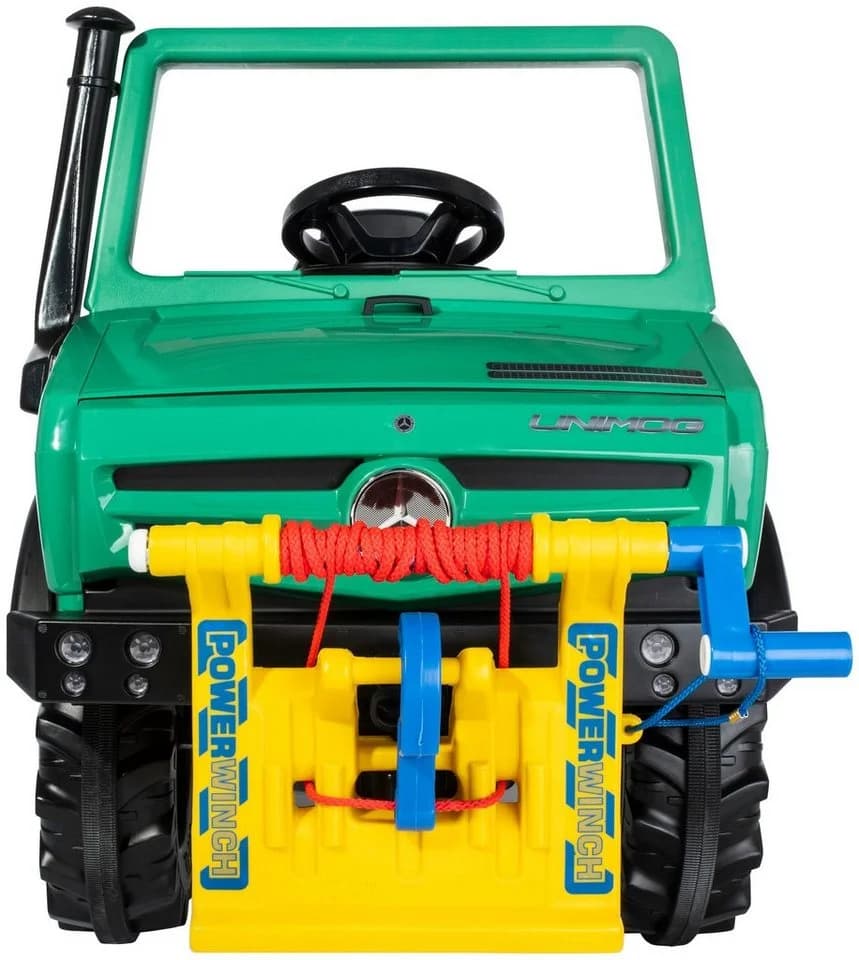 ROLLY TOYS rollyUnimog Forst Tretfahrzeug Grün mit Seilwinde - Bild 5