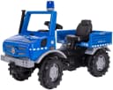 ROLLY TOYS rollyUnimog Polizei Tretfahrzeug Blau mit rollyFlashlight Bild 2