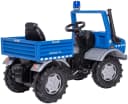 ROLLY TOYS rollyUnimog Polizei Tretfahrzeug Blau mit rollyFlashlight Bild 4
