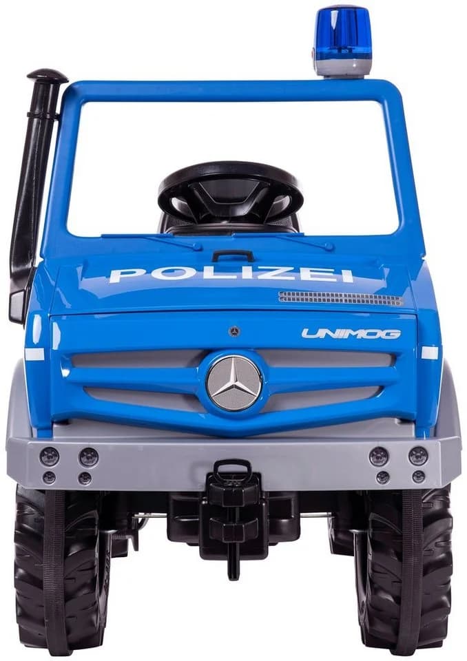 ROLLY TOYS rollyUnimog Polizei Tretfahrzeug Blau mit rollyFlashlight - Bild 5
