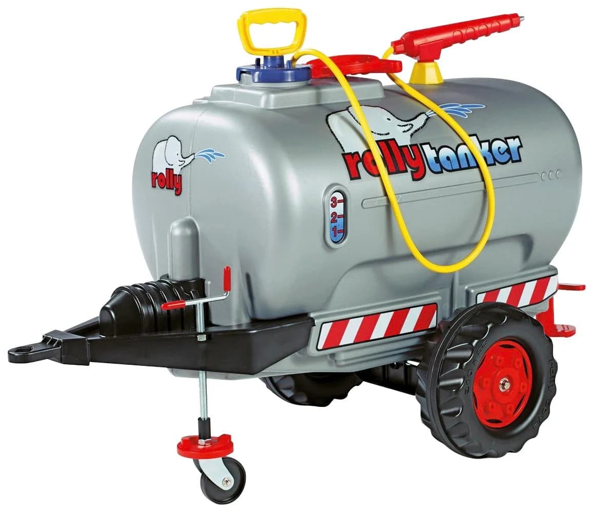 ROLLY TOYS Kinderfahrzeug-Anhänger Pompa silber