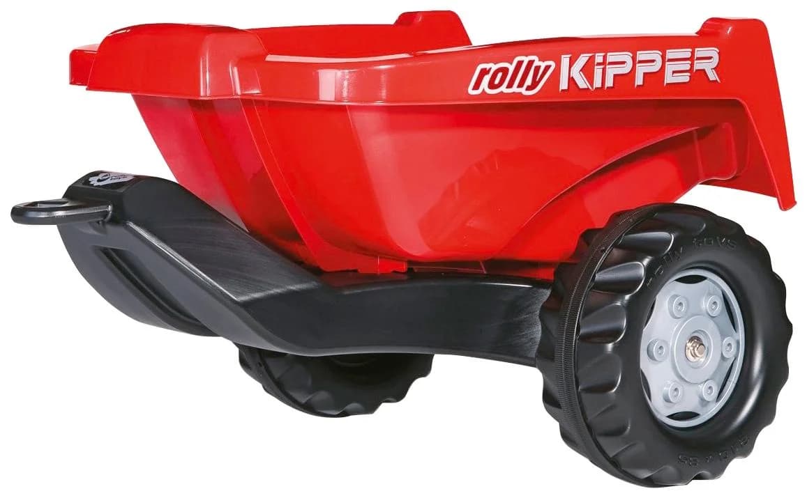 ROLLY TOYS Kipper II Kinderfahrzeug-Anhänger rot