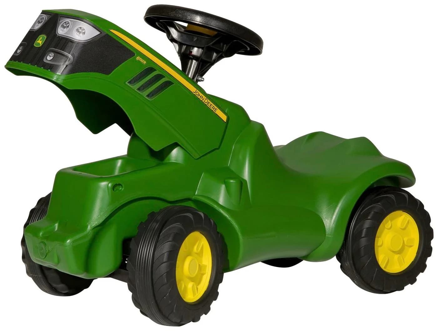 ROLLY TOYS rollyMinitrac John Deere 6150R Rutschauto Grün