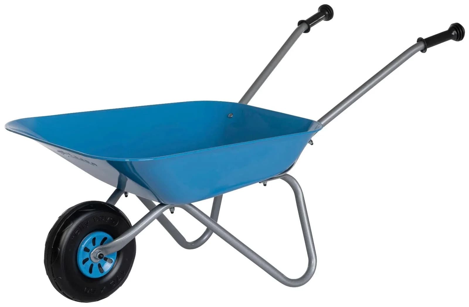 Rolly Toys Schubkarre Metall blau/silber für Kinder