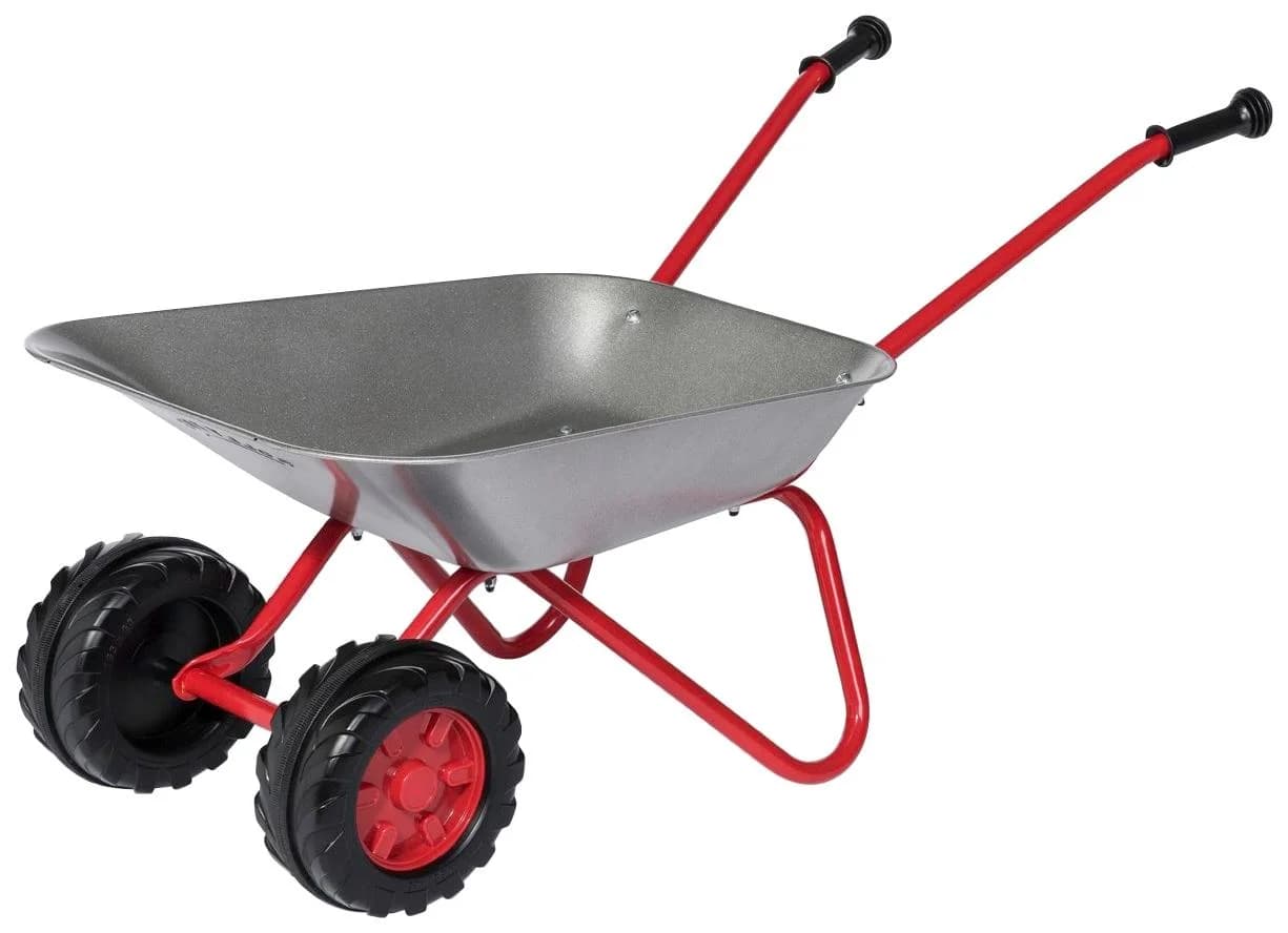 Rolly Toys Schubkarre Metallschubkarre Double Tyre Bunt