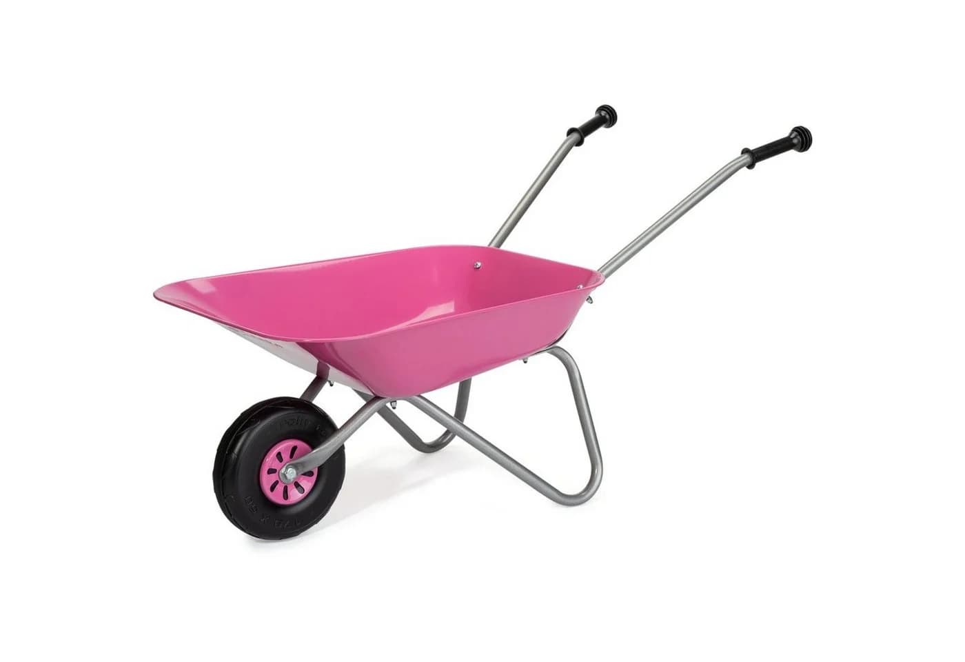 Schubkarre ROLLY TOYS rollyMetallschubkarre silber/pink - Bild 2